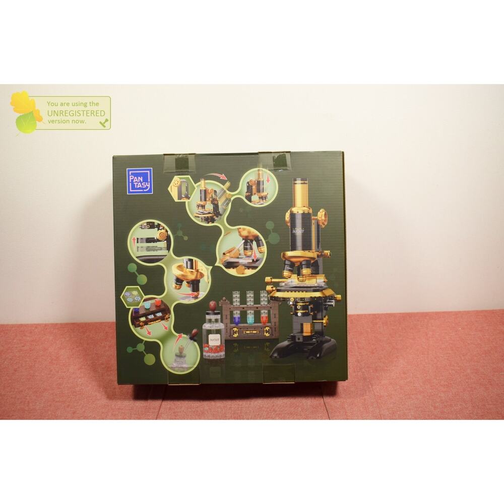 Pantasy Microscope Buildable Brick Block Set 85034 - Picture 5 of 7
